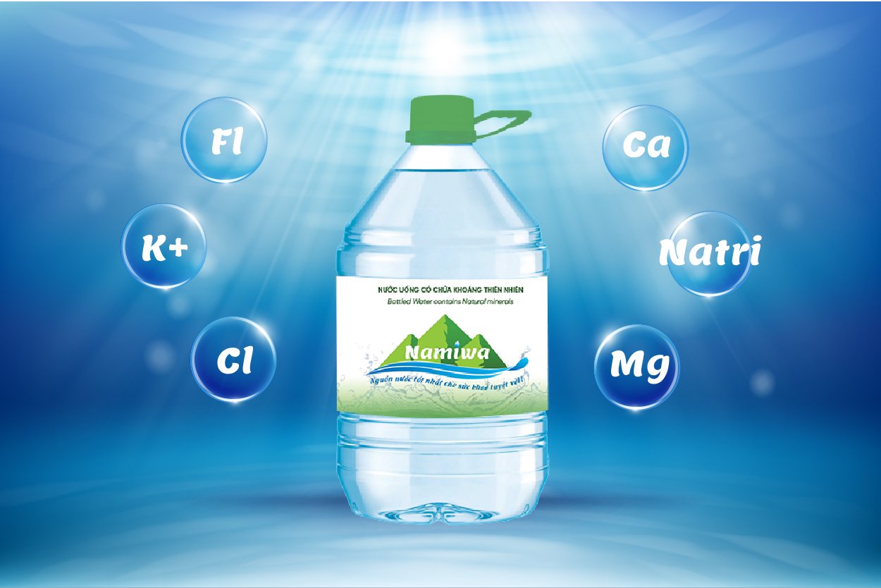 Nước uống giàu khoáng Namiwa - cách uống nước đúng và đủ với bệnh nhân COVID-19